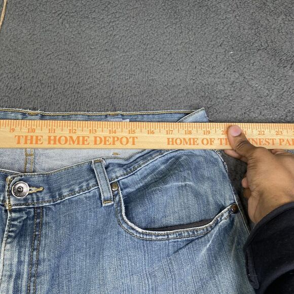 Vintage Levis SilverTab Baggy Jeans Mens 40x30 Blue Denim Distressed 90s Y2K - Picture 9 of 14